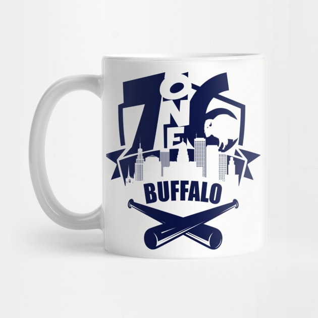 716 Buffalo Baseball 1 color by AssortedRealitee